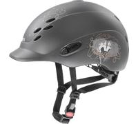 UVEX ONYXX FRIENDS II children's riding helmet anthracite matt 3XS-XS