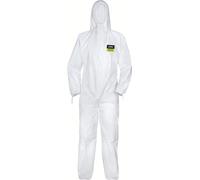 Uvex 5/6 Classic Disposable Tracksuit, White, Size XXXL