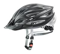 uvex oversize - safe all-round helmet for women and men - individually adjustable fit - washable inner padding - black mat silver - 61-65 cm