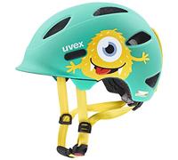 uvex oyo style - lightweight kids bike helmet - extra protection around the temples - individual fit - monster lagoon matt - 50-54 cm