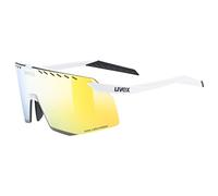 Uvex Pace Stage Cv Sunglasses Clear Colorvision Mirror Yellow/CAT3 Colorvision Mirror Yellow/CAT3 White Matt