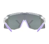 Uvex Pace Stage Sunglasses Mirror Pink/CAT3 Clear