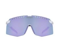 uvex pace stage - sports glasses for adults - 100% UVA-, B, C protection - contrast enhancing - clear/mir.pink - one size