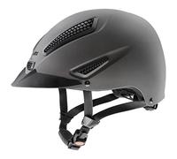 uvex Perfexxion II - Sturdy Riding Helmet for Men and Women - Individual Fit - Optimized Ventilation - Anthracite Matt - 55-58 cm
