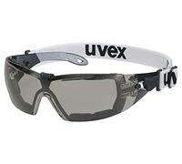 uvex 9192-181 Pheos Guard Grey Lens Safety Spectacles, Standard Size
