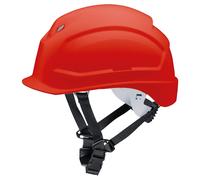 Uvex 9772335 Schutzhelm für die Baustelle - Bauhelm für Erwachsene - Rot Rot Ein