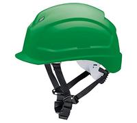 Uvex Pheos S-KR Safety Helmet - Construction Helmet with 4-Point Chin Strap and Ventilation Holes