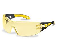UVEX PHEOS SAFETY GLASSES AMBER