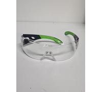 Uvex Pheos Safety Glasses Black Clear