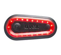 uvex plug-in LED kid 4 - equipment for Kids - incl. clip fastening - two different light modes (continuous or flashing) - black - one size