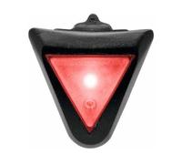 uvex Plug-in LED XB039 - Suitable for uvex i-vo, uvex Air Wing & Finale Junior - Two Different Light Modes (Continuous or Flashing) - Black-Red - One Size
