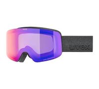 Uvex Pwdr Fm Ski Goggles Black Supravision Green-Clear/CAT2