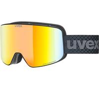 UVEX PYRIT FM Skibrille matt schwarz-Glas rot versp. uni