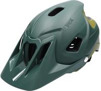 UVEX QUATRO INTEGRALE TOCSEN cycling helmet matt forest green-mustard yellow 52-57cm
