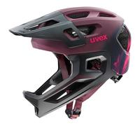 Uvex - Kid's React Jr. Fullface - Bike helmet size 52-56 cm, grey