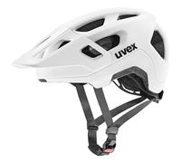 uvex react jr. - lightweight bike helmet for kids - individual fit - washable interior - white matt - 52-56 cm