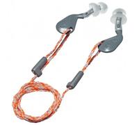 uvex Reusable Ear Plugs, Corded, Oval, 26dB, Clear, Pk-50