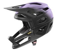 uvex revolt - extremely lightweight bike helmet for men and women - individual fit - optimized ventilation - lilac-black matt - 52-57 cm