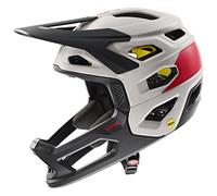 uvex Revolt MIPS - Extremely Lightweight Mountain Bike Helmet for Men & Women - MIPS System - Individual Fit - Oak Brown-Red Matt - 57-61 cm