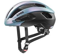 uvex rise cc - secure performance bike helmet for men & women - individual fit - optimized ventilation - flip flop-black matt - 52-56 cm