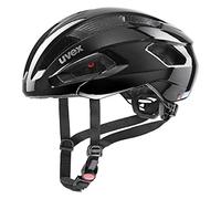 uvex Rise - Secure Performance Bike Helmet for Men & Women - Individual Fit - Optimized Ventilation - all Black - 56-59 cm