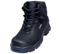 Uvex S3 PU/GU W11 6861238 Safety Work Boots, Size 38, Black, 1 Pair