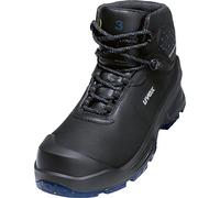 Uvex S7 STX Heavy-Duty Safety Boots, EU Size 43, Black, 1 Pair