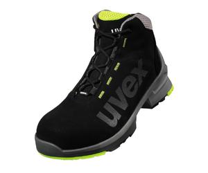 uvex Safety Boots 100% Metal-Free Airport Safe ES Microsuede Upper S2 SRC