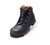 uvex Safety Boots S3 EU 41 Black/Orange 1 Pair 6503241