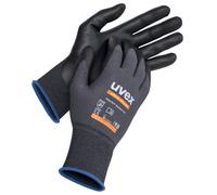Uvex Unisex Allround Athletic Gloves - anthracite/grey - size 8