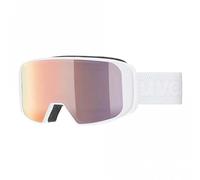 Uvex Saga Take Off Ski Goggles - White / Rose S1 & S3