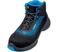 Uvex Sicherheitsschuh Stiefel 6833 Schwarz/Blau Pu