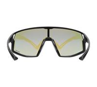 Uvex Skyryse V Photochromic Sunglasses Variomatic Mirror Blue/CAT1-3 Black Matt