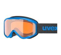 Uvex Speedy Nova - Ski Goggles For Kids - Filter Category 2 - Contrast Enhancing - Blue Sl/Lasergold - One Size