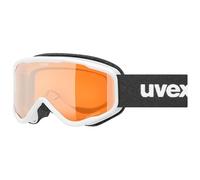 Uvex Speedy Nova - Ski Goggles For Kids - Filter Category 2 - Contrast Enhancing - White Sl/Lasergold - One Size