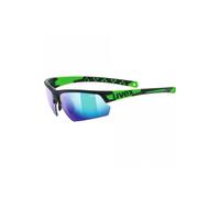 Uvex Sportstyle 224 Sunglasses: Black Green Colour: Black Green