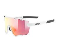 UVEX Sportstyle 236 S Set White Mat/Red Mirrored Cycling Glasses
