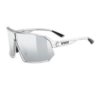 Uvex Sportstyle 237 Sunglasses Clear Supravision Mirror Silver/CAT3