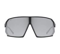 Uvex Sportstyle 237 Sunglasses Supervision Mirror Silver/CAT3 Black Matt