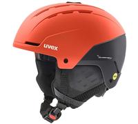 Uvex Stance MIPS Ski Helmet: Red: 51-55cm Size: 51-55cm, Colour: Red