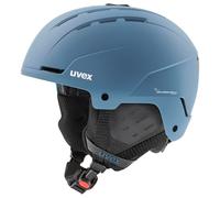 uvex Unisex-Adult, stance ski helmet, stone blue matt, 58-62 cm