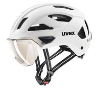 Uvex - Stride Visor Cat. 1 - Bike helmet size 56-59 cm, white/grey