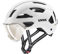UVEX STRIDE VISOR Fahrradhelm matt weiss 56-59cm
