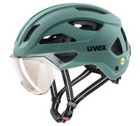 Uvex - Stride Visor Mips Cat. 1 - Bike helmet size 59-61 cm, green/grey