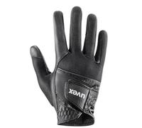 Uvex Sumair Glamour Riding Gloves Black-Black, Glove Size: 8