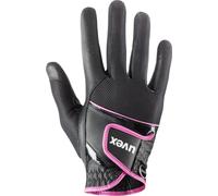 uvex Sumair Riding Gloves Black Pink - Size 8