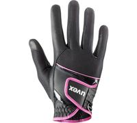 uvex Sumair Riding Gloves Black Pink - Size 6.5