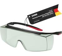 Uvex Super F OTG 9169 Sunglasses for Glasses Wearers - Protection Against Infrared, UV, Welding - Eye Protection for HPL/IPL Hair Removal - Without