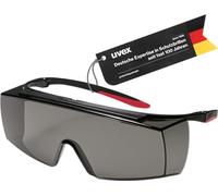 Uvex Super F OTG 9169 Sunglasses for Glasses Wearers - Protection Against Infrared, UV, Welding - Eye Protection for HPL/IPL Hair Removal - Without