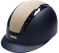 UVEX SUXXEED STARSHINE riding helmet navy-champagne XS-S 5455cm